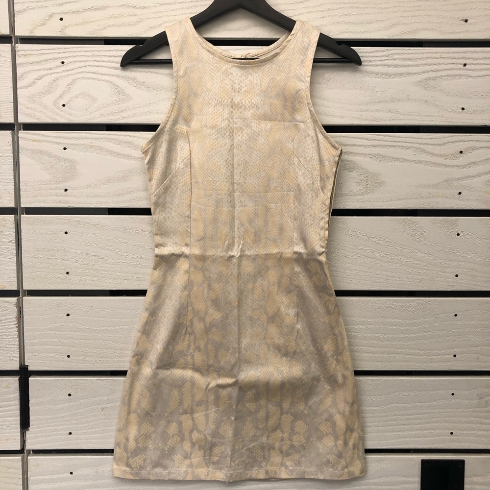 Sexy Python Print Dress